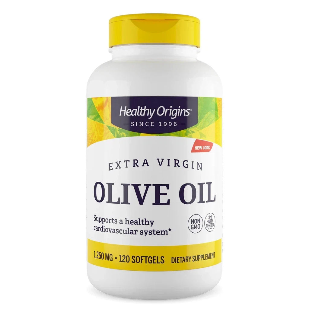 Healthy Origins Extra Virgin Olive Oil 1 250 mg 120 Softgels Exp 10/26