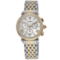 Michele Sport Sail Diamond MOP Dial Two-Tone Quartz MWW01C000142 Women's Watch