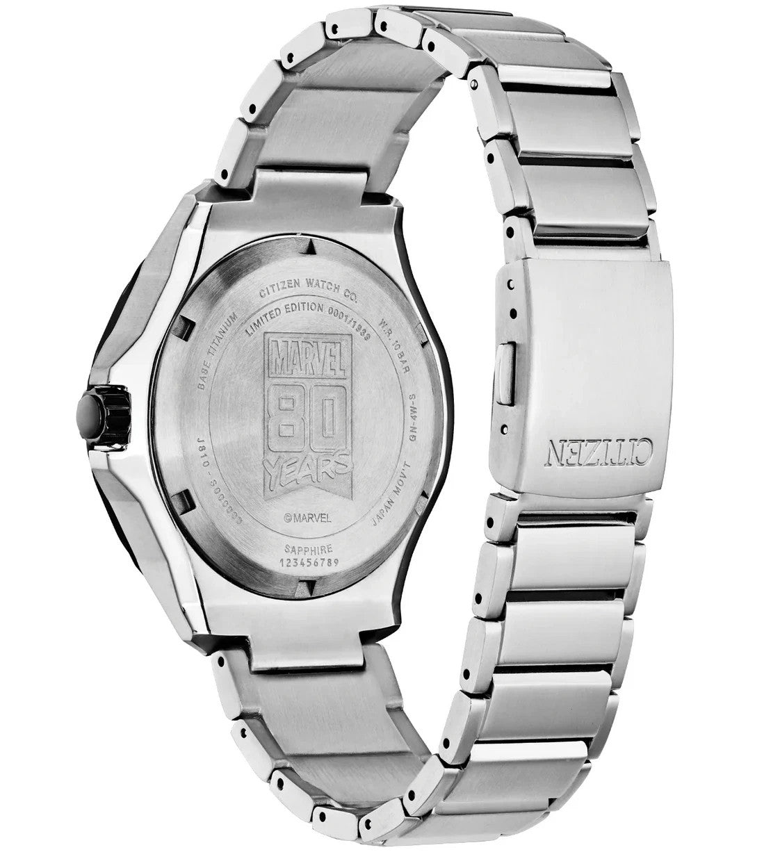 Citizen Marvel Super Titanium 80th Anniversary Edition Blue AW1548-86W Men's Watch – view 3