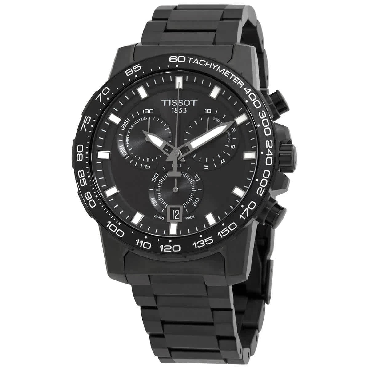 Tissot T-Sport Chronograph Quartz Black Dial T125.617.33.051.00 Men's Watch