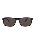 Montblanc Men's Square Rectangle Black Grey Fashion Designer Eyewear MB0249S