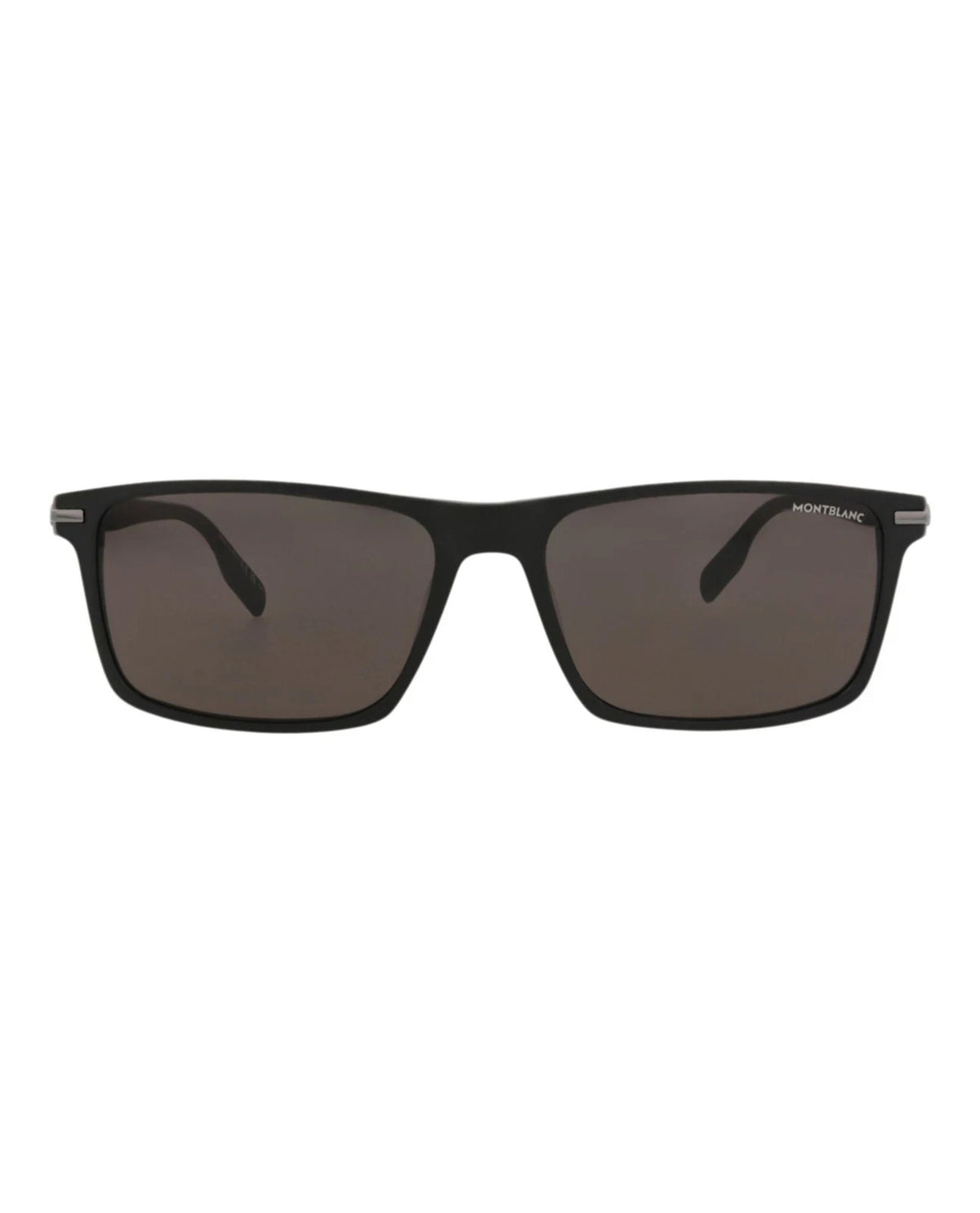Montblanc Men's Square Rectangle Black Grey Fashion Designer Eyewear MB0249S