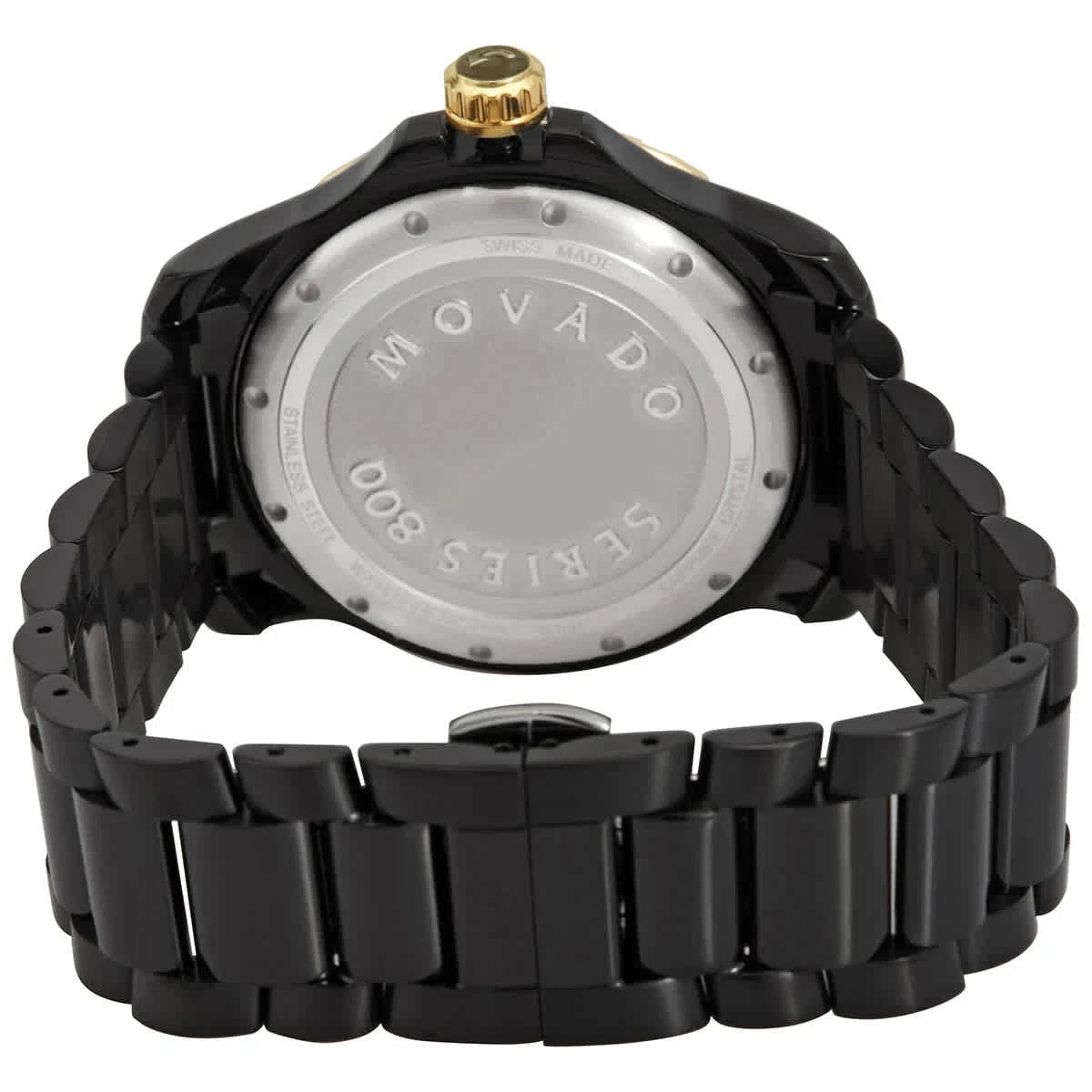 Movado Series 800 Gold & Black PVD 2600161 Quartz Men's Watch – view 3