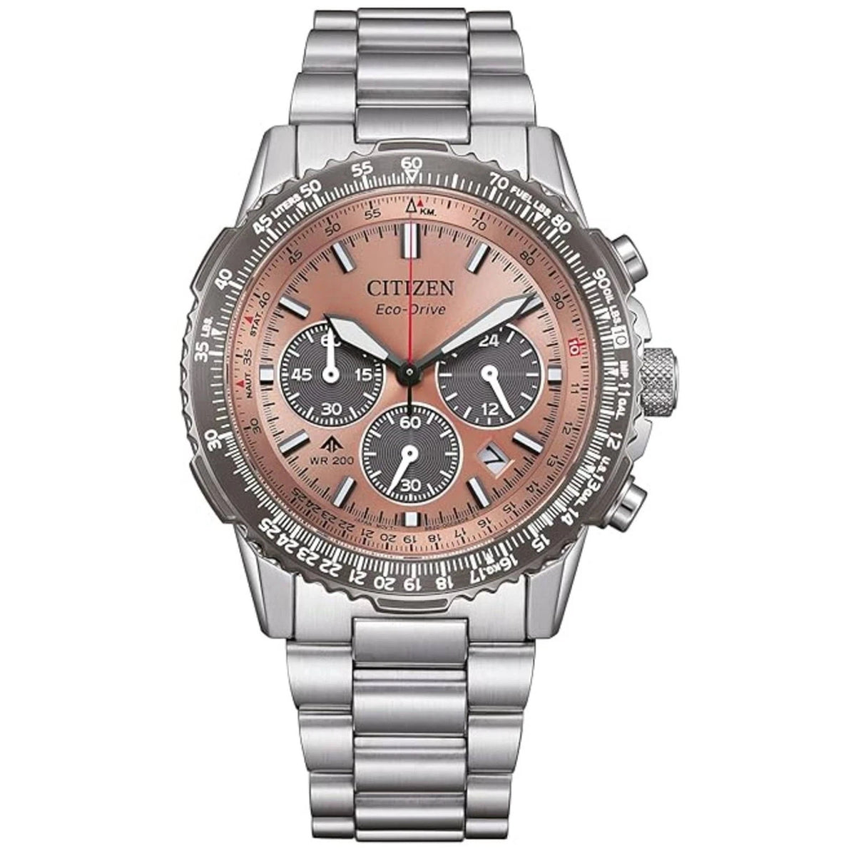 Citizen Promaster Sky Chronograph Bronze Dial Bracelet CA4664-60X Men's Watch