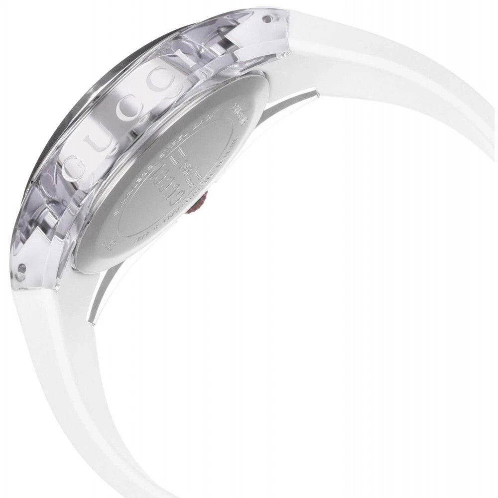 Gucci Sync XXL 46mm YA137102 White Rubber Band Dial Men's Watch – view 2