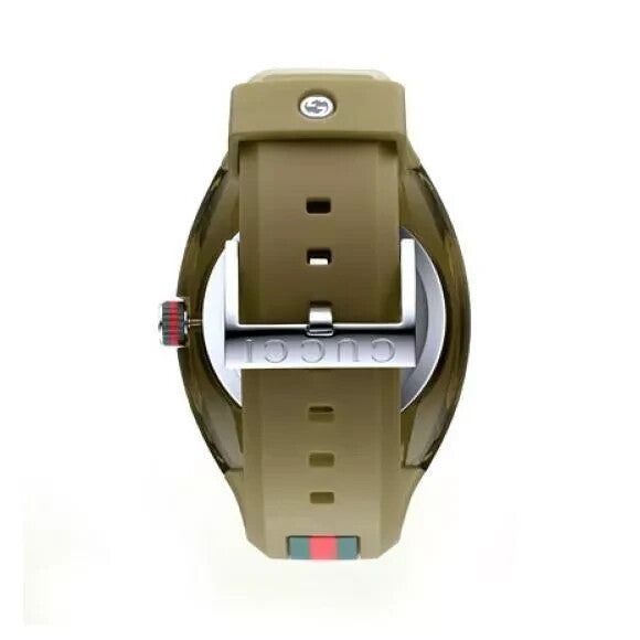 Gucci Sync XXL 46mm YA137106 Green Rubber Band Dial Men's Watch – view 2