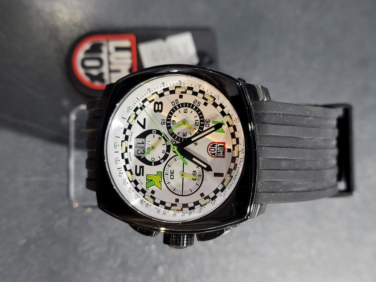 Luminox Tony Kanaan Limited Edition White and Black Dial XL.1146 Men's Watch – view 6