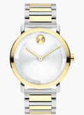 Movado Bold Silver Dial Steel & Gold 3601087 Evolution 2.0 Unisex Watch