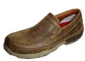 Twisted X Work Shoes Men's Driving Mocs Slip On CT Bomber MDMSC03 Size 8