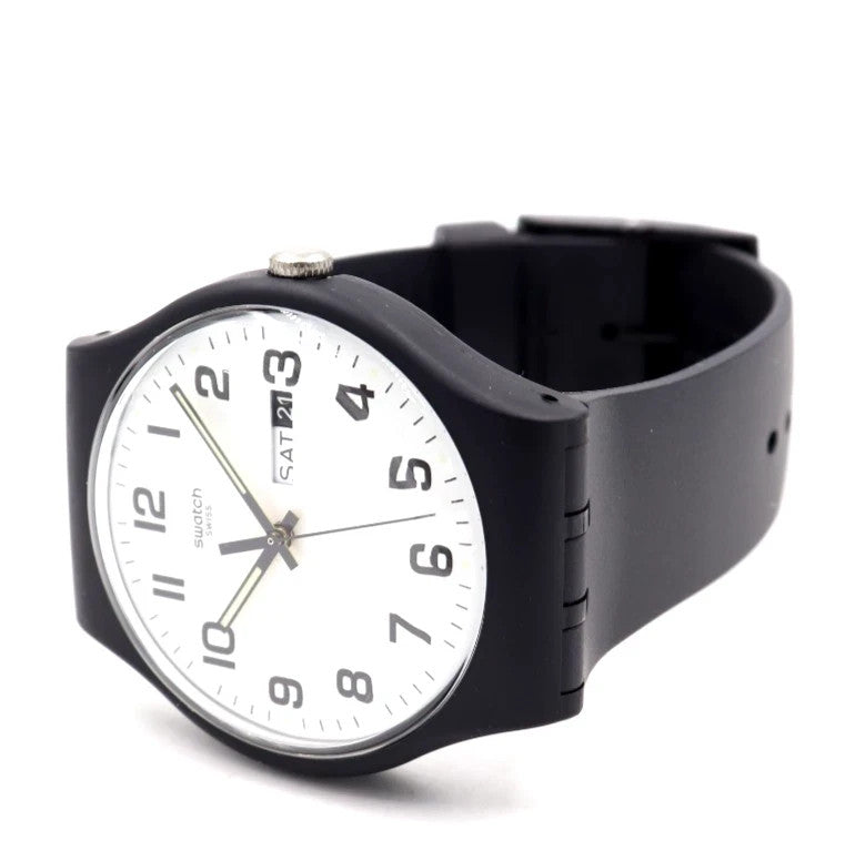 Swatch Swiss Originals Classic Twice Again Black Day-Date SO29B703 Unisex Watch – view 4