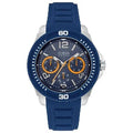 Guess Tread Analog Blue Rubber Strap Multi Dial Quartz W0967G2 Men's Watch