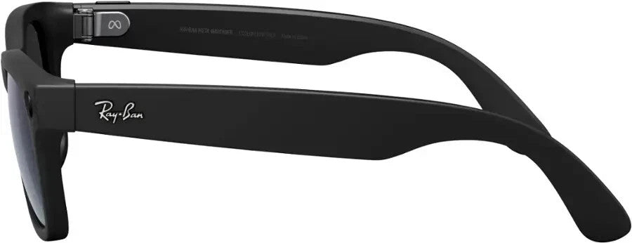 Ray-Ban Meta Headliner RW4009 Smart Glasses Shiny Black Green – view 4