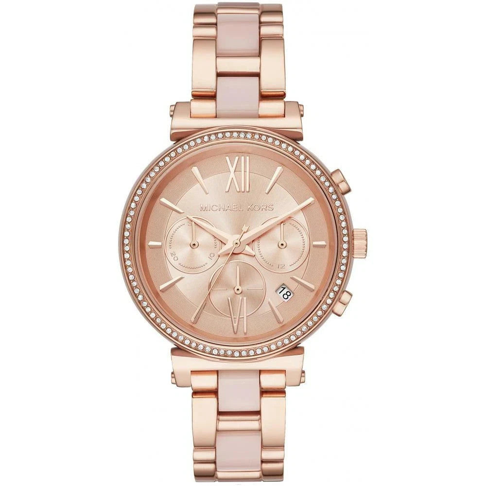 Michael Kors Sofie Rose Gold-Tone Stainless Steel MK6560 Women's Watch