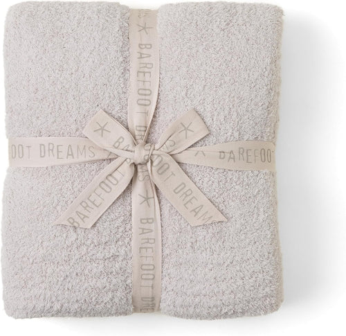 Barefoot Dreams CozyChic Throw Stone 54" x 72" 54" 72" B503