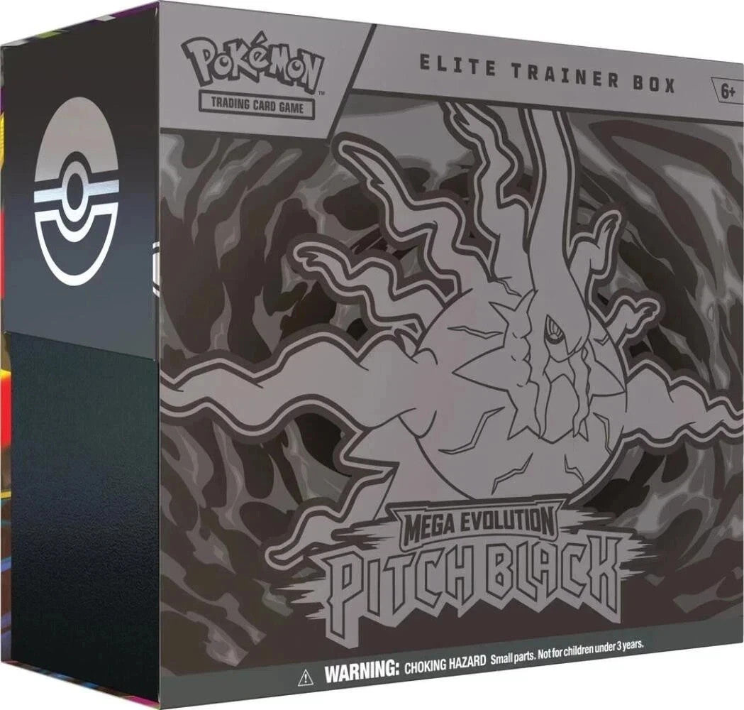 Pokemon Pitch Black Elite Trainer Box (Etb) Mega Evolution Ships Asap – view 5