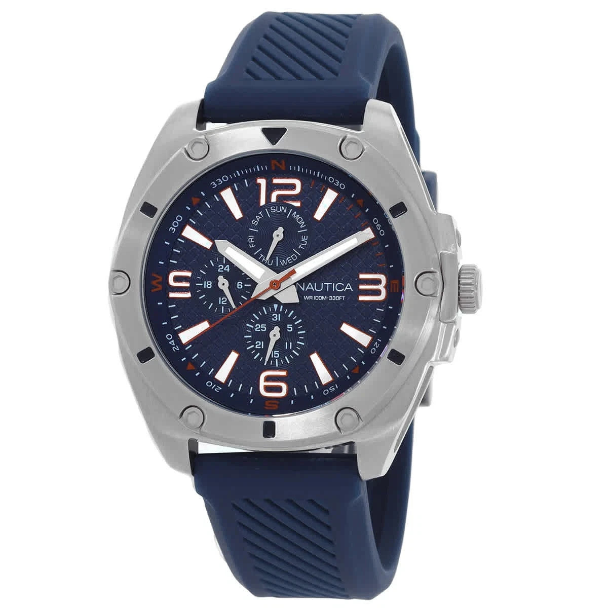 Nautica Tin Can Bay Multifunction Quartz Blue Dial NAPTCS224 Men's Watch
