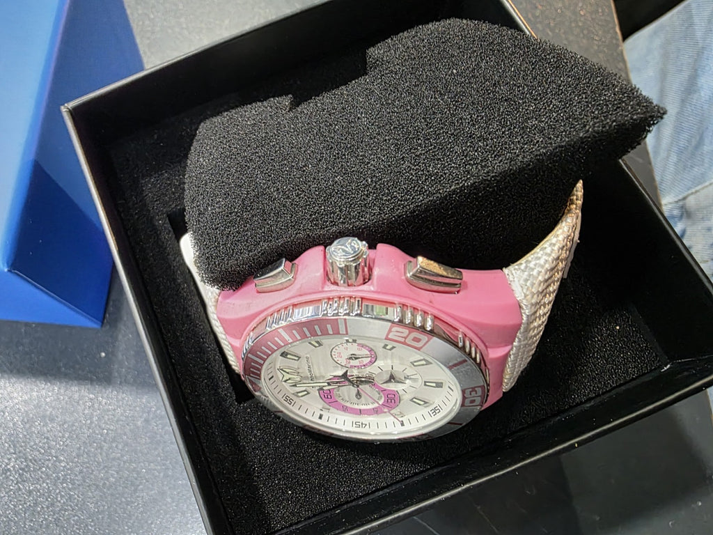 TechnoMarine 112014 Pink/White Chronograph Women's Watch – view 6