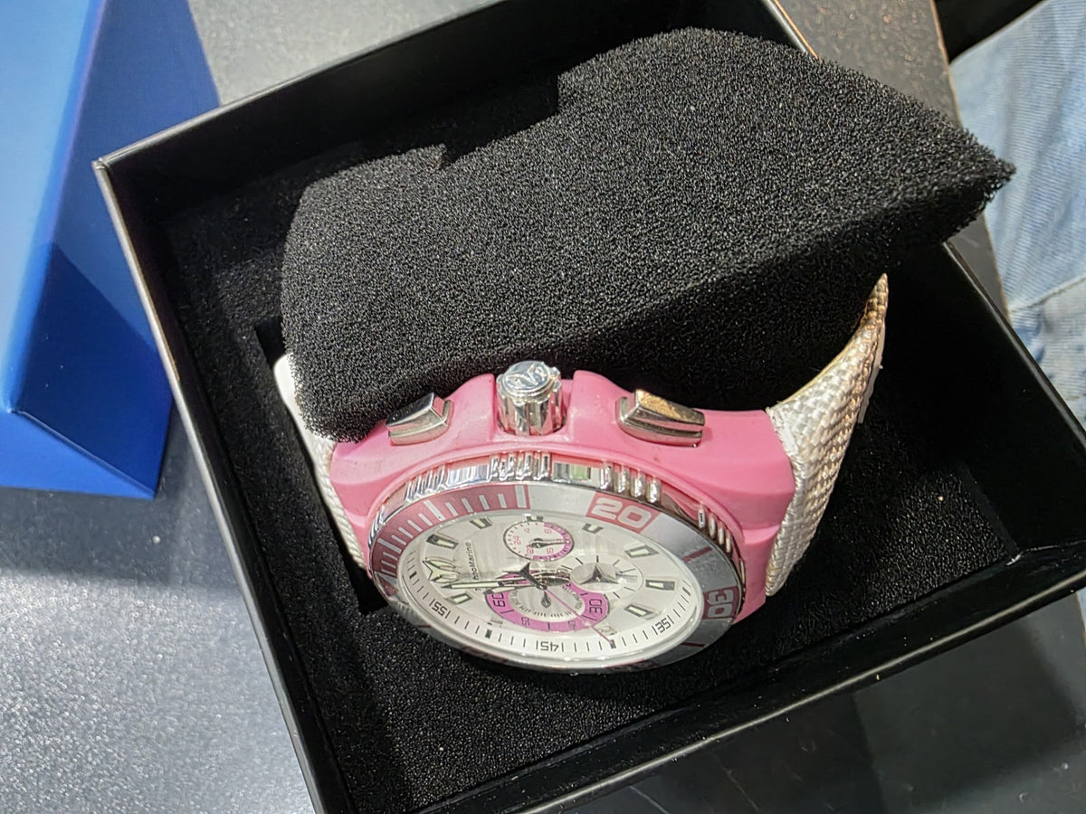 TechnoMarine 112014 Pink/White Chronograph Women's Watch – view 6