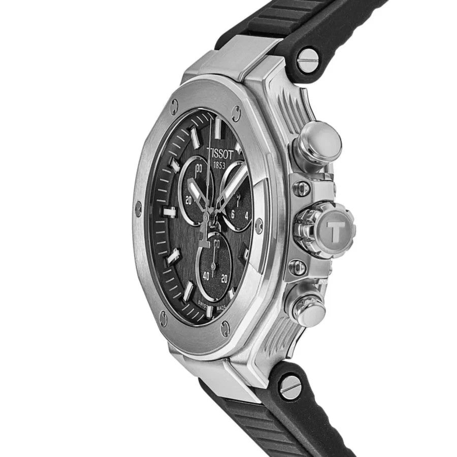 Tissot T-Race Chronograph Black Dial Rubber T141.817.17.051.00 Men's Watch – view 3