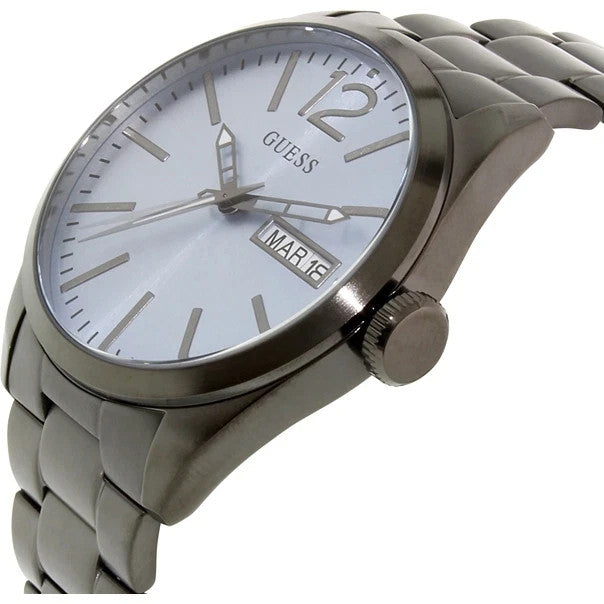 Guess Gunmetal Gray Tone Stainless Steel Bracelet U0657G1 Unisex Watch – view 2
