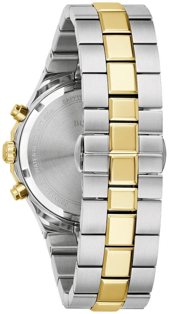 Bulova Prestige Chrono Dodecagon Two Tone 98B450 Men's Watch – view 3