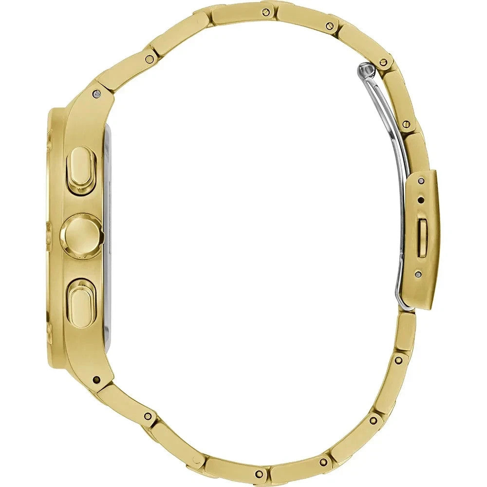Guess Gold Tone GW0572G2 Headline Black Dial 42mm Multi-function Men's Watch – view 3