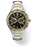 Seiko Coutura Black Dial 45.5mm Stainless Steel Band Quartz SRWZ26 Men's Watch