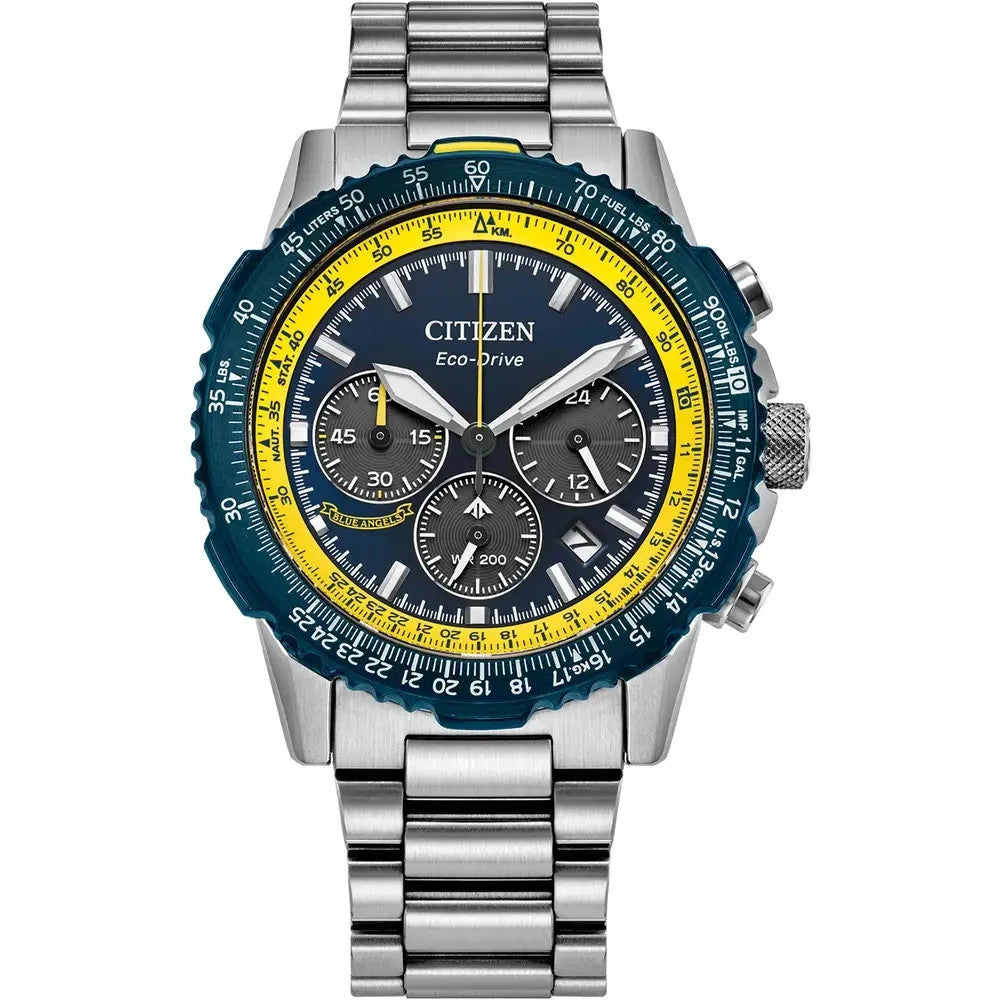 Citizen CA4667-53L Eco-Drive Stainless Angels Sapphire Promaster Air Navihawk Men's Watch
