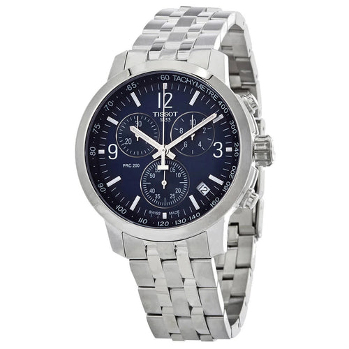 Tissot Prc 200 Chronograph Quartz Blue Dial T114.417.11.047.00 Men's Watch