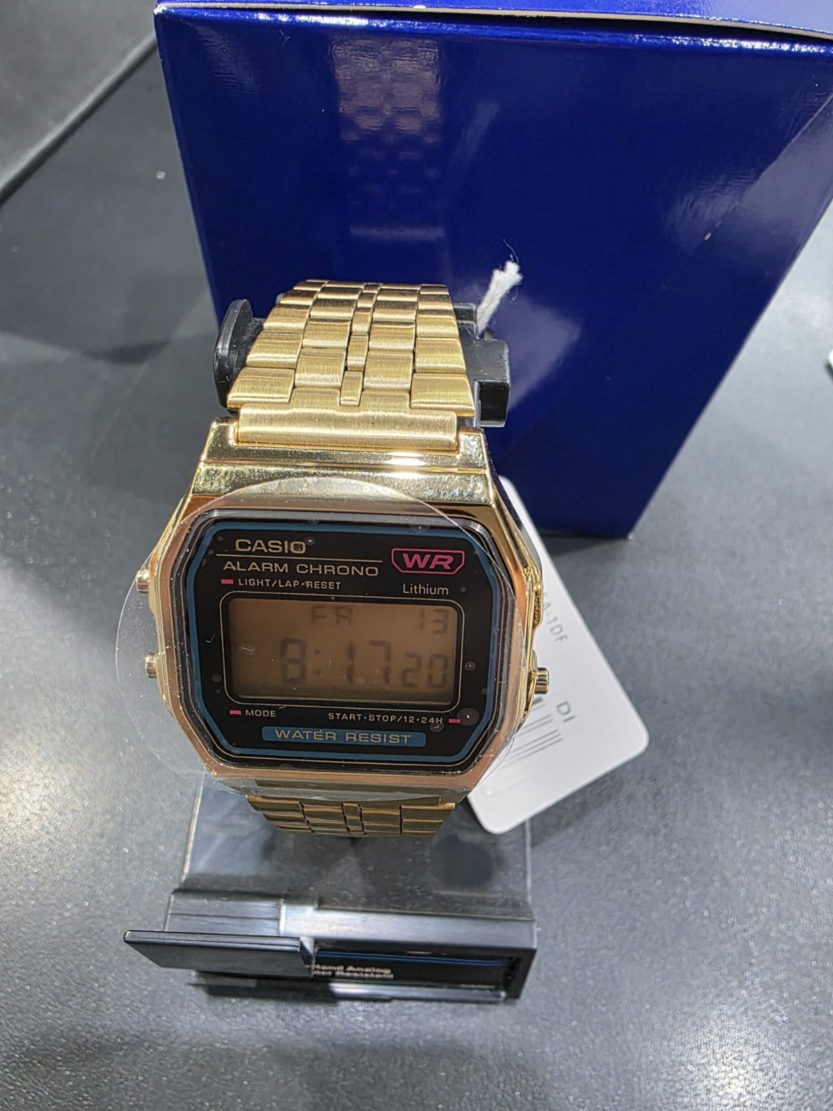 Casio A159WGEA-1DF Vintage Gold Tone Classic Digital Unisex Watch – view 2