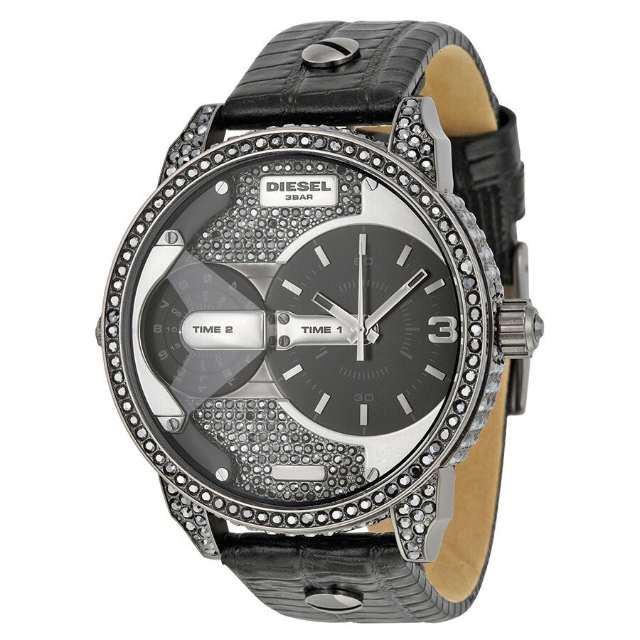 Diesel DZ7328 Mini Daddy Black Ion-Plated Steel Fashion Analogue Men's Watch
