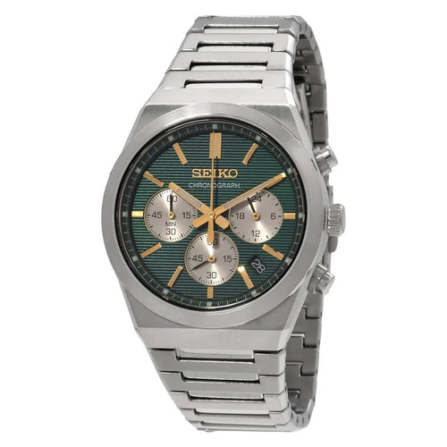 Seiko Sport Chronograph Quartz Green Dial SSB461P1 Men's Watch