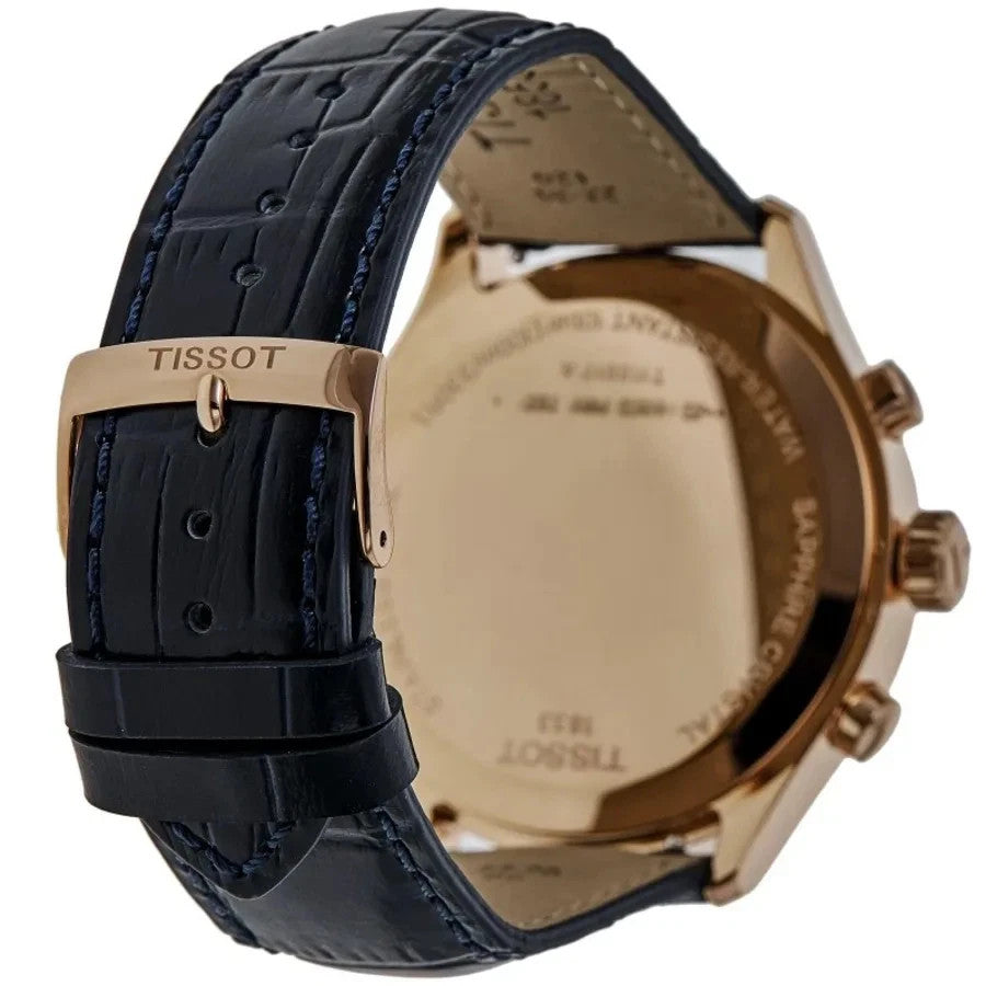 Tissot Chrono XL Classic Blue Dial Leather T116.617.36.042.00 Men's Watch – view 4