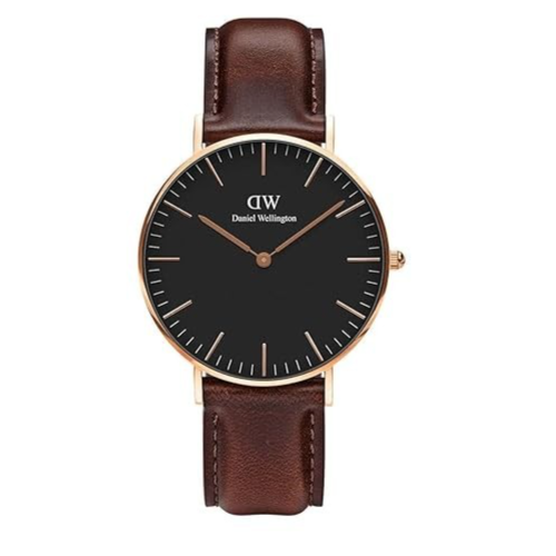 Daniel Wellington Classic Analog Black Dial DW00100137 Men's Watch