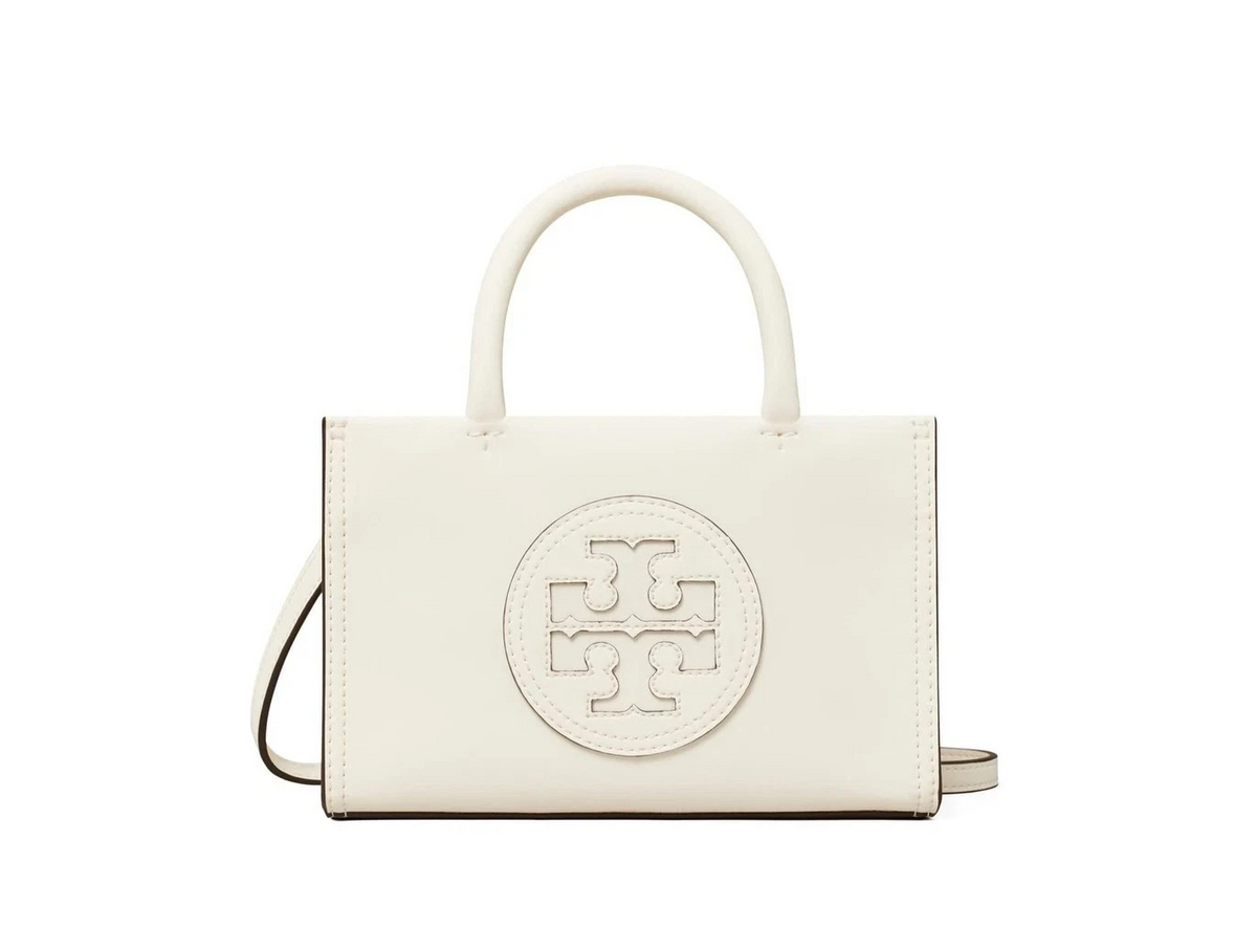 Tory Burch Women's Ella Bio Mini Tote Warm White One Size