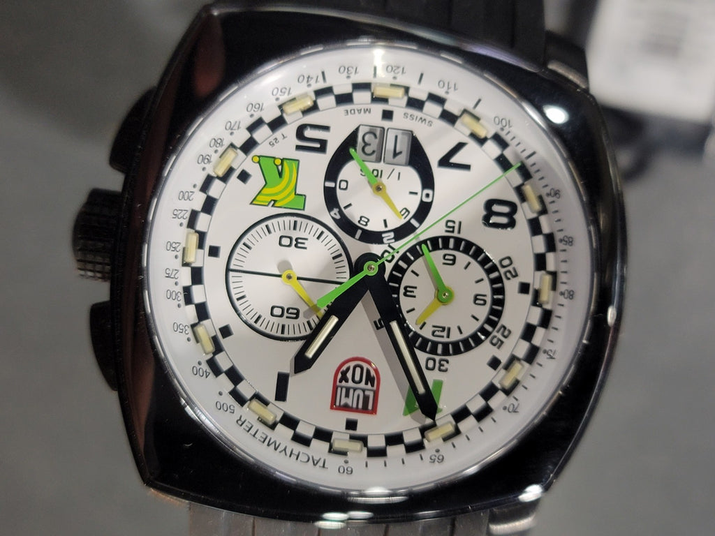 Luminox Tony Kanaan Limited Edition White and Black Dial XL.1146 Men's Watch – view 5