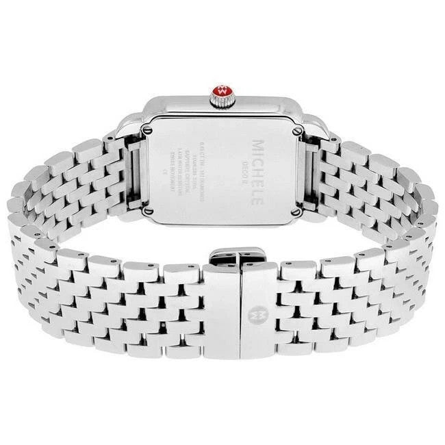 Michele Deco II stainless steel MOP Diamond Dial MW06I00A0963 Women's Watch – view 4