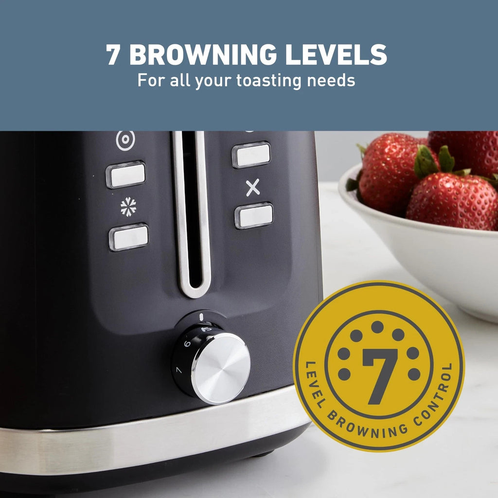 Toaster 2-Slice Extra-Wide and Deep Slots with 3 Functions 7 Shade Settin – view 5