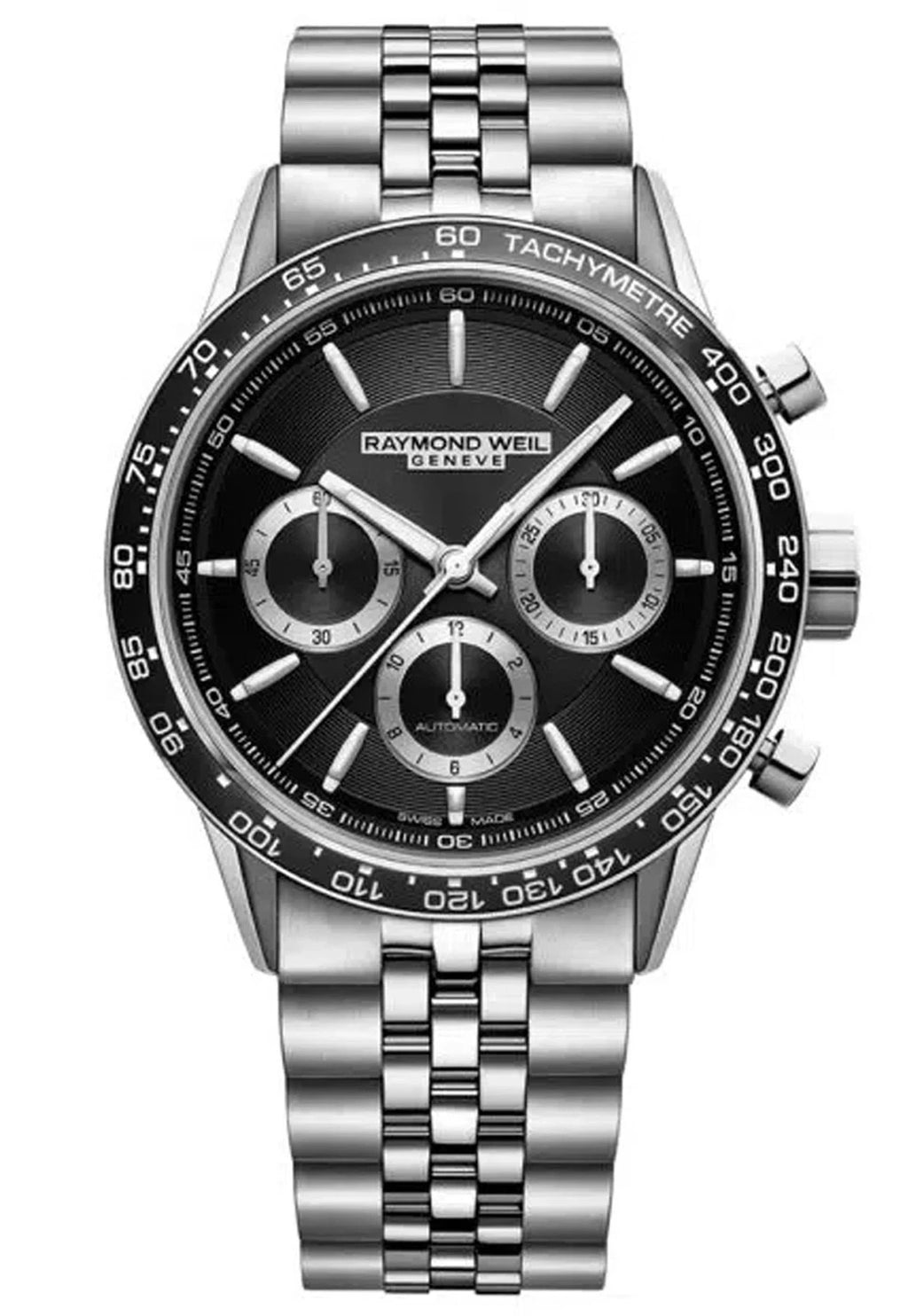Raymond Weil Silver Chronograph Freelancer 7741-ST1-20021 Men's Watch