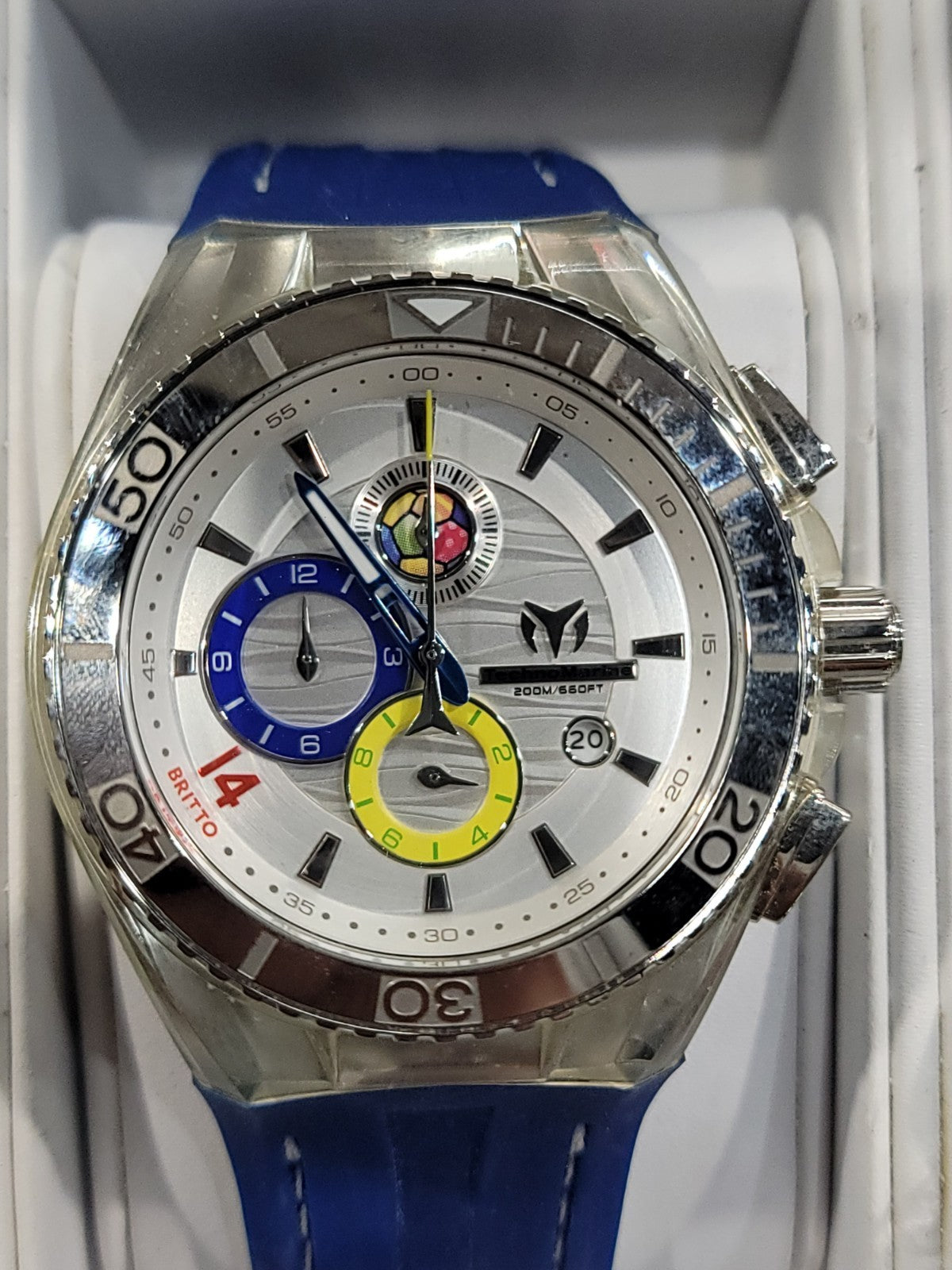 TechnoMarine Cruise Brazil Soccer Chronograph Full Set 114023 – view 3