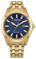 Citizen Peyten BM7532-54L Eco-Drive Blue Dial Gold-Tone Steel 41mm Men's Watch