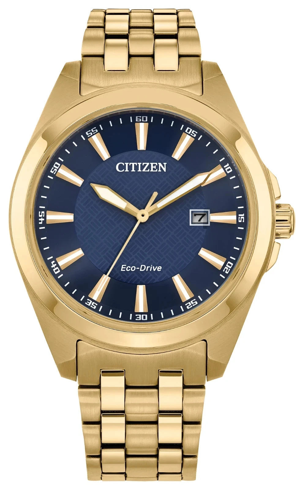 Citizen Peyten BM7532-54L Eco-Drive Blue Dial Gold-Tone Steel 41mm Men's Watch