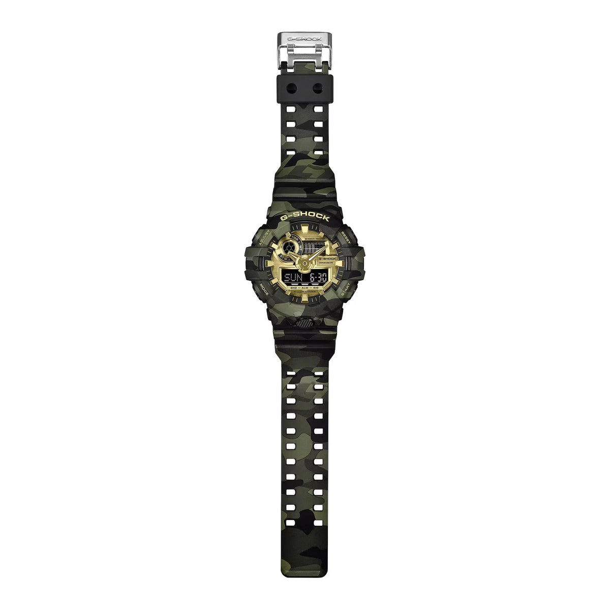 Casio G-Shock GA700CMG-3A Bold Camo and Gold Series Ana-Digi Resin Men's Watch – view 3