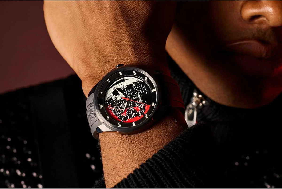 Citizen AW1606-06W Eco-Drive Darth Vader with Stainless Steel Men's Watch – view 6