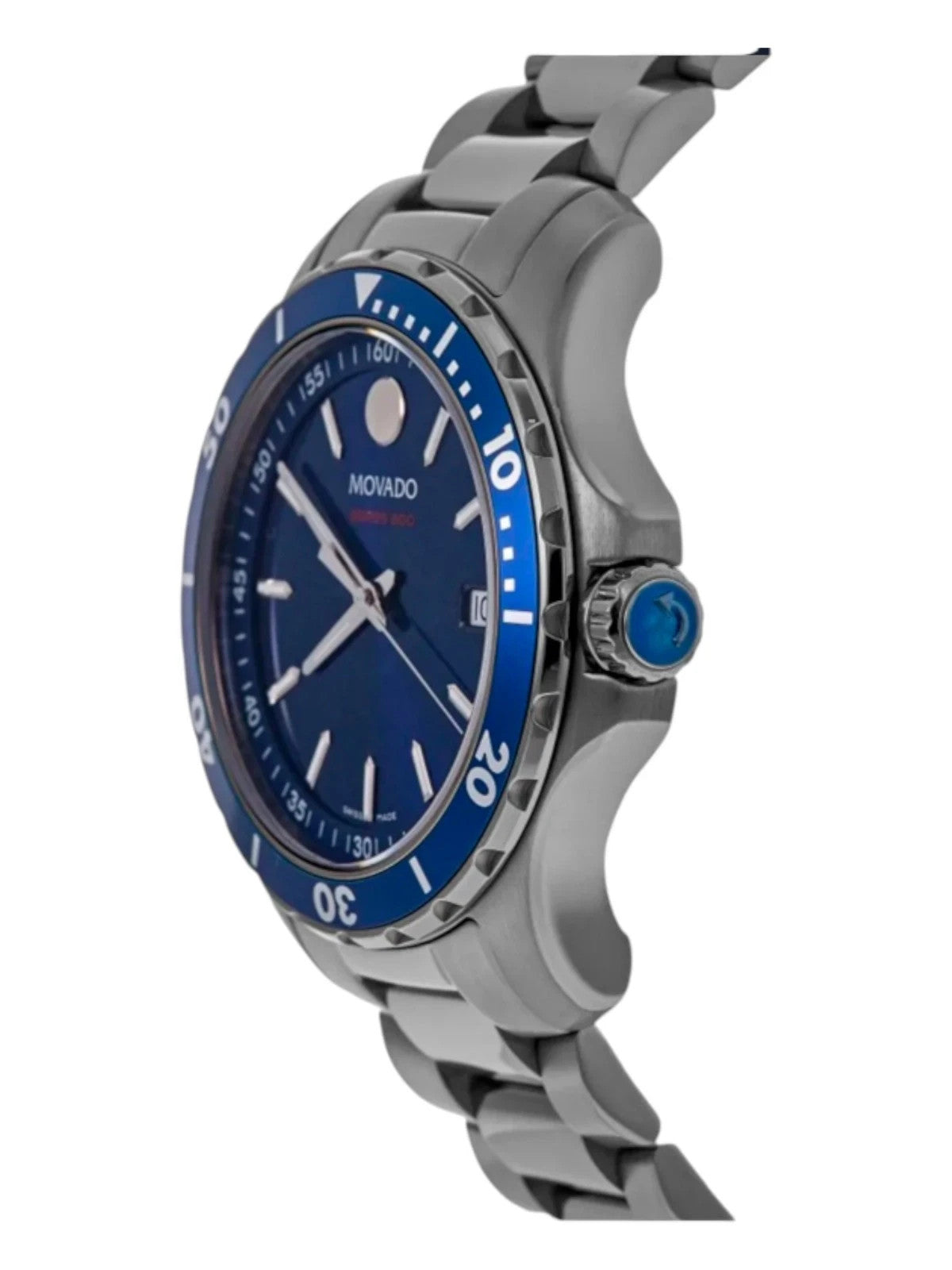 Movado 2600159 Series 800 Blue Dial Quartz 40mm Men's Watch – view 3