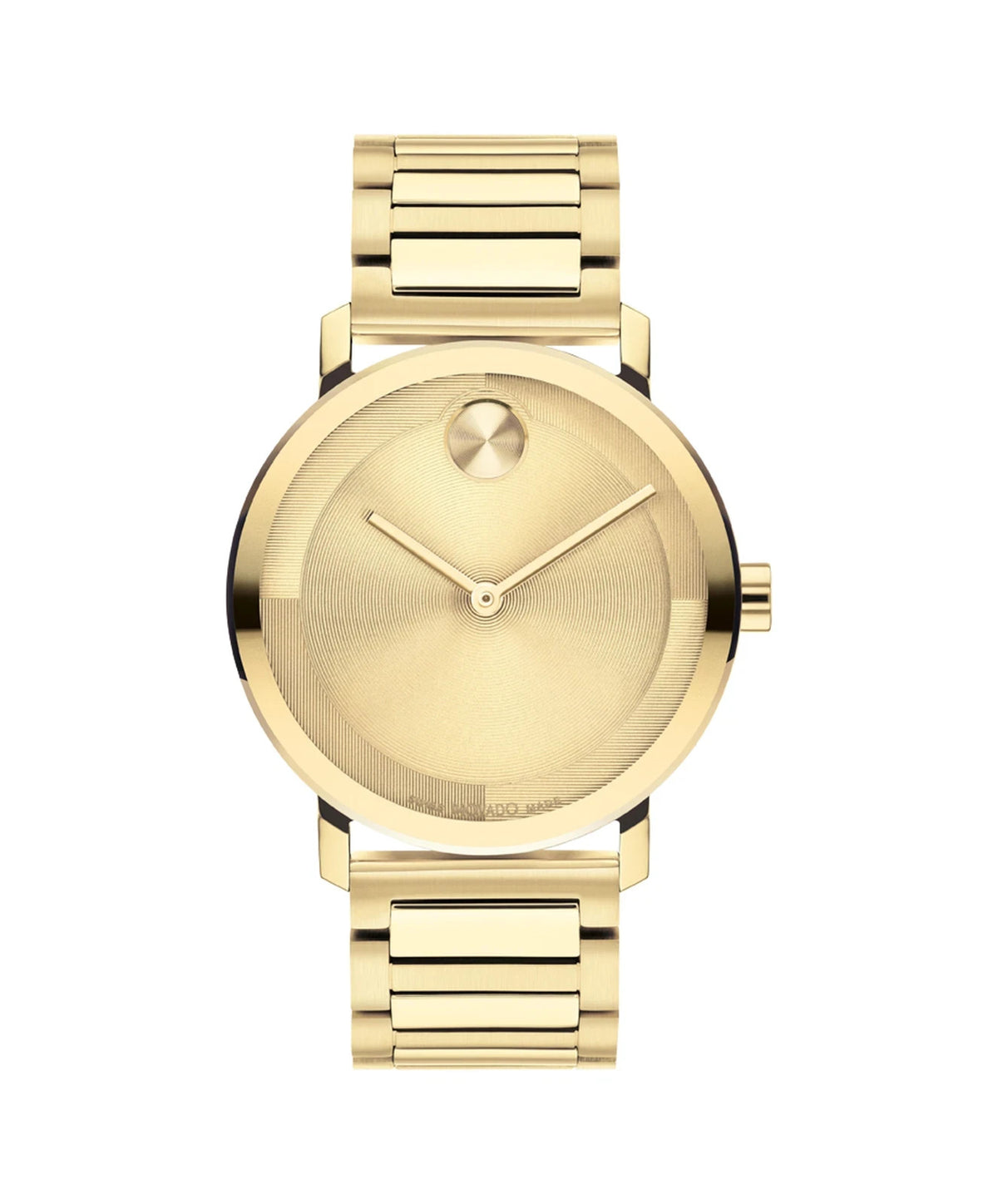 Movado Bold Evolution 2.0 Stainless Steel Gold Tone 40mm 3601095 Unisex Watch