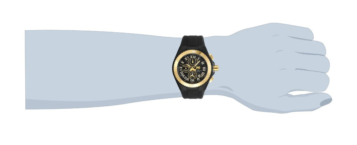 TechnoMarine TM-119016 Cruise Star Gold 45mm Roman Numeral-Dial Men's Watch – view 2