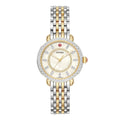 Michele Sidney Classic Two-Tone MOP Diamond Dial MWW30B000002 Women's Watch