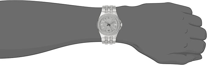 Bulova Swarovski White Dial 96B235 Men's Watch – view 3