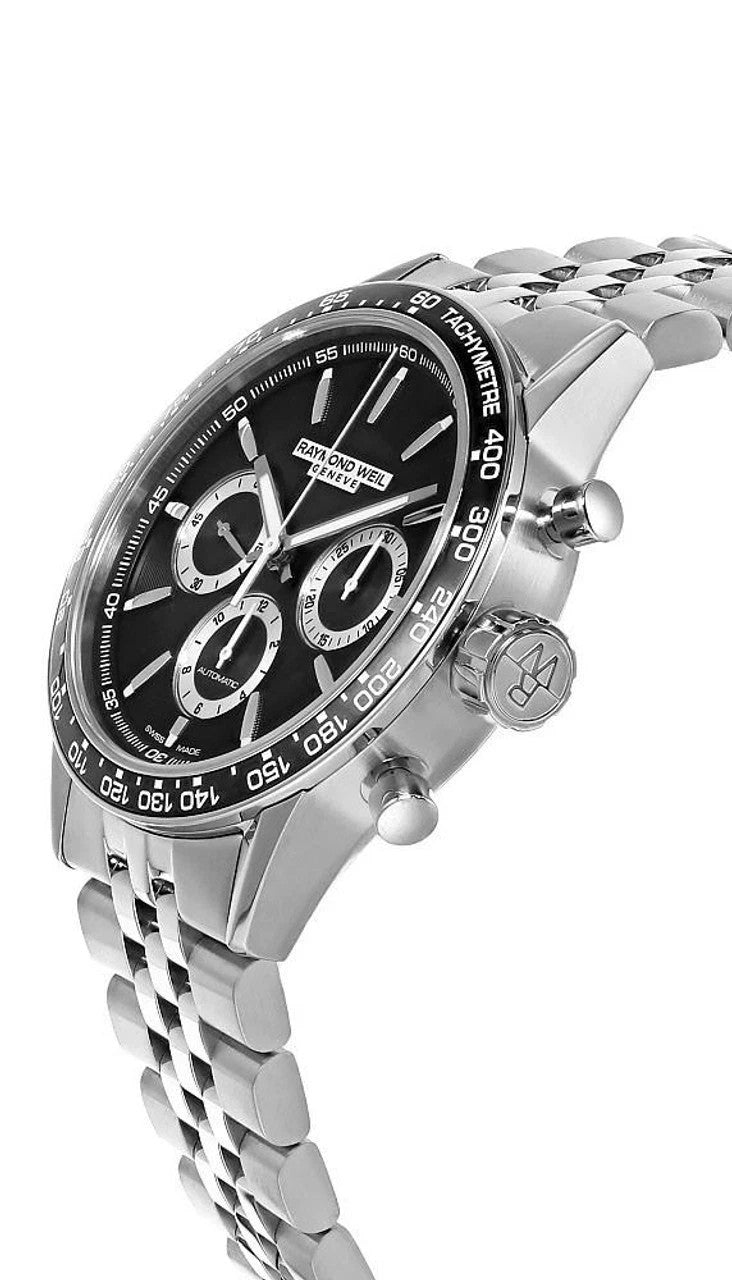 Raymond Weil Silver Chronograph Freelancer 7741-ST1-20021 Men's Watch – view 2